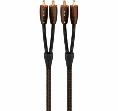 AudioQuest Big Sur 2m (6.56 ft.) RCA to RCA Analog Audio Interconnect Cable