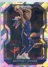 2021 Panini Prizm WNBA BRITTNEY GRINER #31 CRACKED ICE PRIZM SP MERCURY