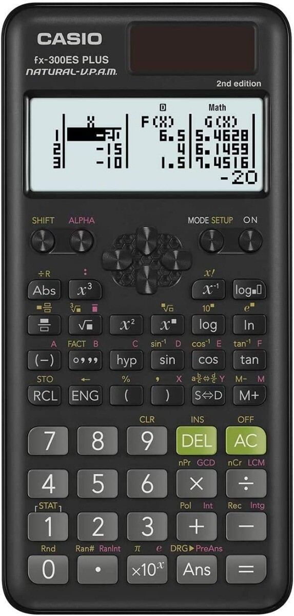 Casio fx-300ESPLUS2 2nd Edition Standard Scientific Calculator