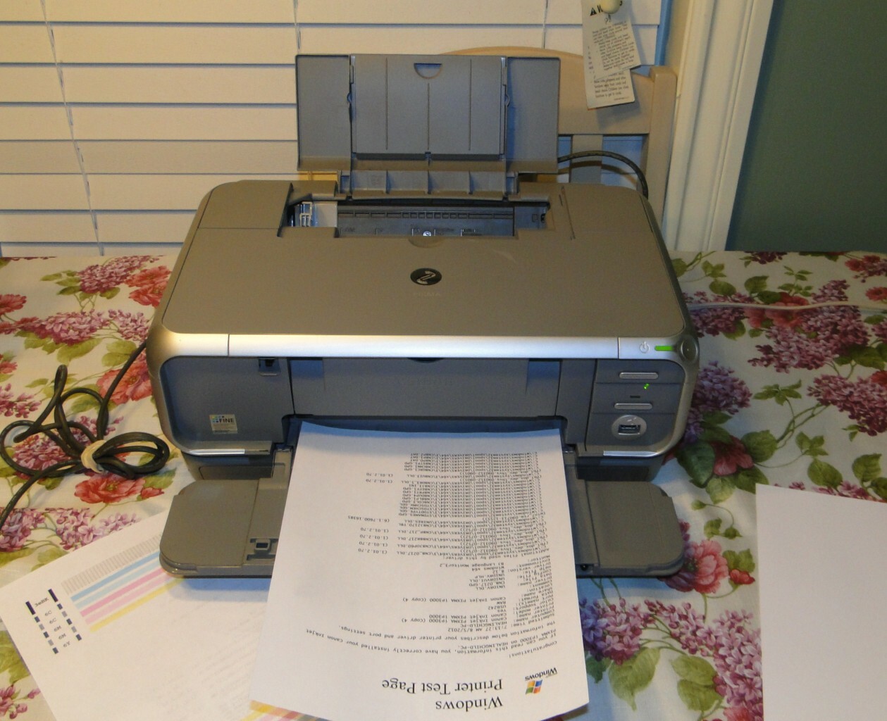 canon pixma ip3000 printer status