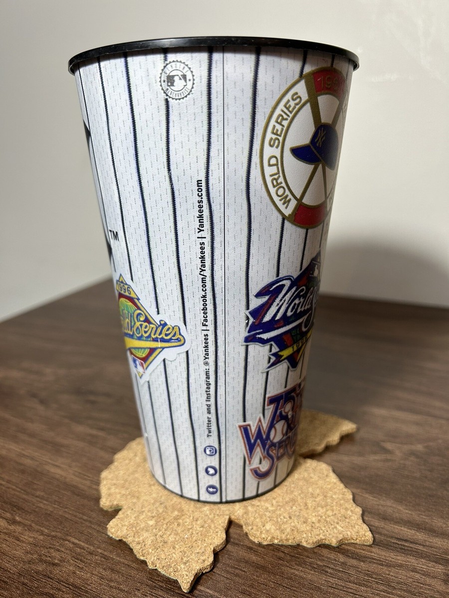 New York Yankees World Series Souvenir Plastic 32 oz Beverage Cup