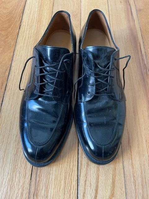 Cole Haan Men Oxford Split Toe Shoes Sz 9 D Black Leather like JM Weston Cole Haan - Brandclub - Cole Haan Men main image 4