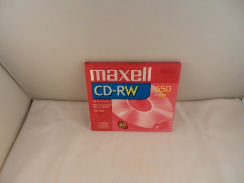 MAXELL CD - RW "NEW" SOFTWARE - Picture 4 of 4