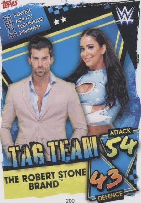 2021 Topps WWE Slam Attax - Robert Stone #200 - 1 of 1