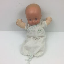 (J5) 1991 Mattel Vintage Baby Magic Nursery Doll Soft Body One Outfit