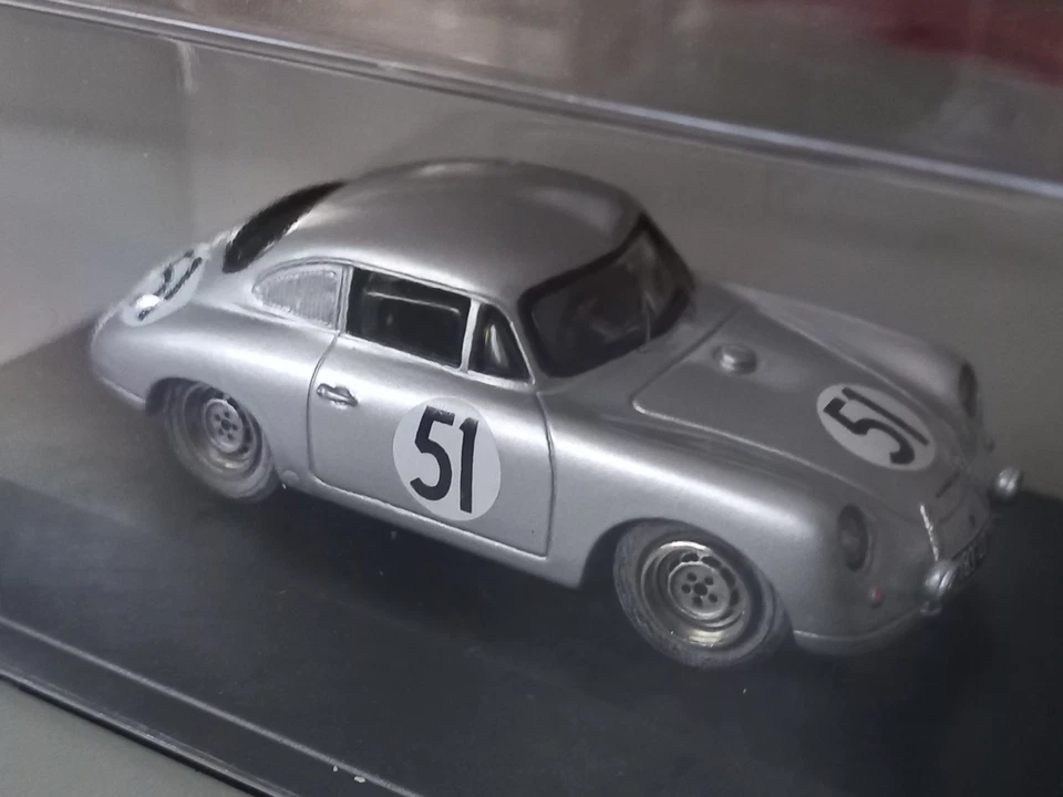 PORSCHE 356 N°51 Le Mans 1952 ( Kit résine monté Starter ) 1:43 - Photo 2/3