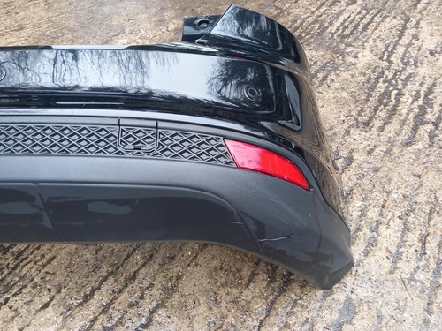 Ford Focus Mk3 Hatchback Rear Bumper Panther Black (Metallic) 2011 12 13 14 - Picture 6 of 12