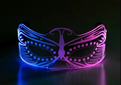 LED Light-Up Neon Party Glasses for Clubs, Raves & Night Events Glow Fun