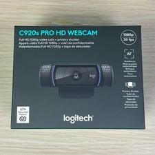Logitech C920S PRO HD Webcam - Black
