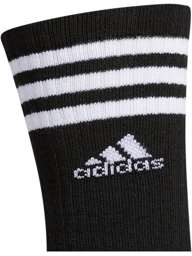 adidas Boy's Cushioned Mixed Crew 6-Pack 13C-4Y Onix Grey Black White Aeroready - Picture 3 of 5