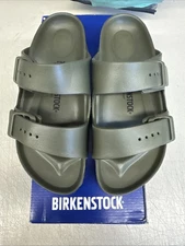 PICK SIZE - Birkenstock Arizona EVA  KHAKI GREEN Slide Sandal