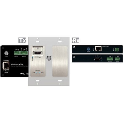 NEW Key Digital KD-x422wp HDBaseT/HDMI 4K Wall Plate Extender Set COMPLETE