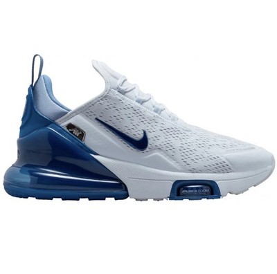 Nike Air Max 270 Premium Football Grey Work Blue IO9883-007 Mens Size 14