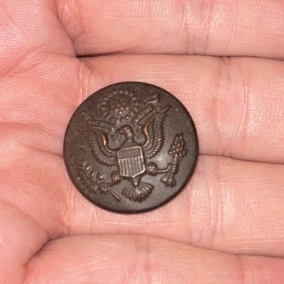 Vintage Military WWI Era button Horstmann Of Philadelphia 39