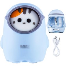 Electric Pencil Sharpener, Portable Pencil Sharpener Cute Cat Design Battery/Usb