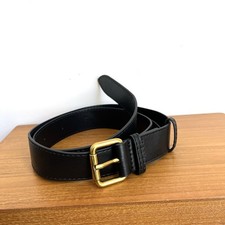 Gucci Marmont Matelasse Black Leather Belt Strap 476434 Size 95 Replacable Strap