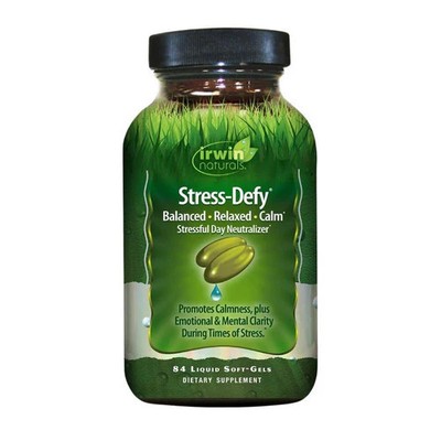 Stress-Defy Balanced Relaxed Calm 84 Count By Irwin Naturals