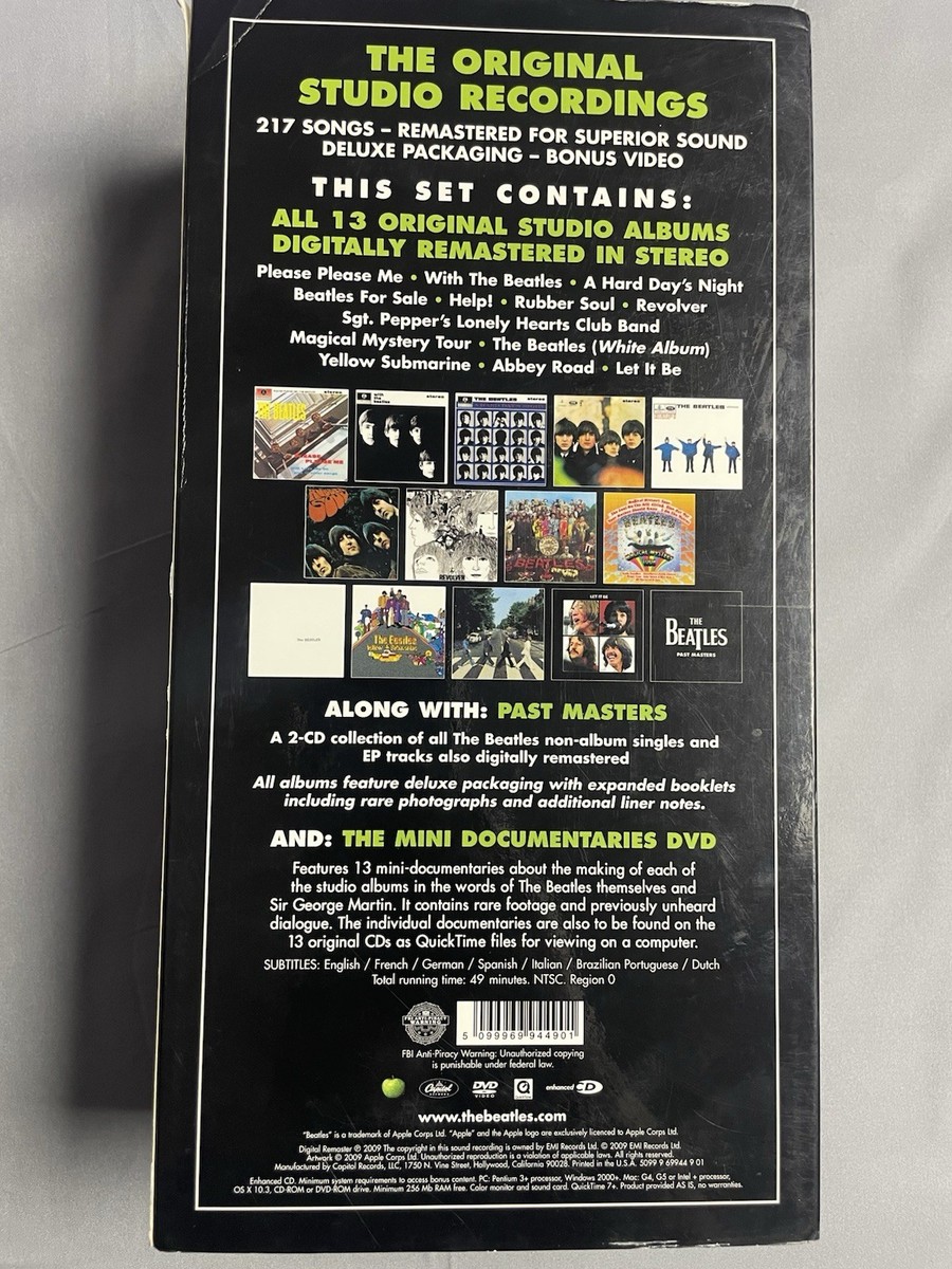 The Beatles Box Set W/ 16 Cds + 1 Dvd Music Collectors Edition 99