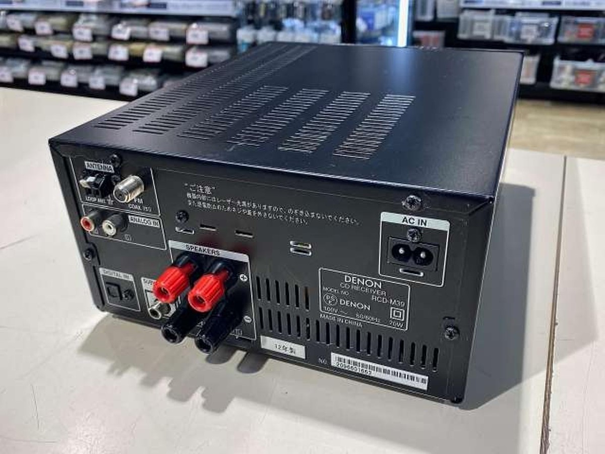 DENON RCD-M39 ミニコンポ USBポート付ジャンク DENON RCD-M39 | ジャンク修理日記