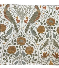 MORRIS & Co Seasons By May Floral Birds 60" x 144" Cotton Tablecloth New