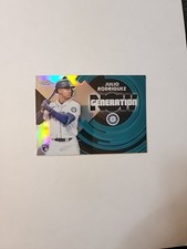 2022 Topps Chrome Baseball Julio Rodriguez RC Generation Now SD6549