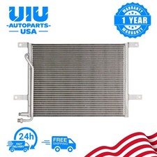 UIU 4171 Aluminum A/C Condenser for 1987-1995 Jeep Wrangler L4 2.5L L6 4.0L 4.2L