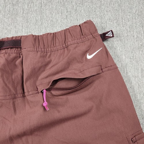 Nike ACG "Smith Summit" Men's XL Cargo Pants Burgundy FN0428-652 - Picture 14 of 23