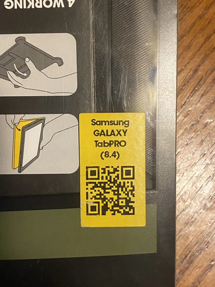 Serie Ottorbox Defender para 8.4 Samsung Galaxy Tab Pro Negro 77-40498 Foto 3 de 4