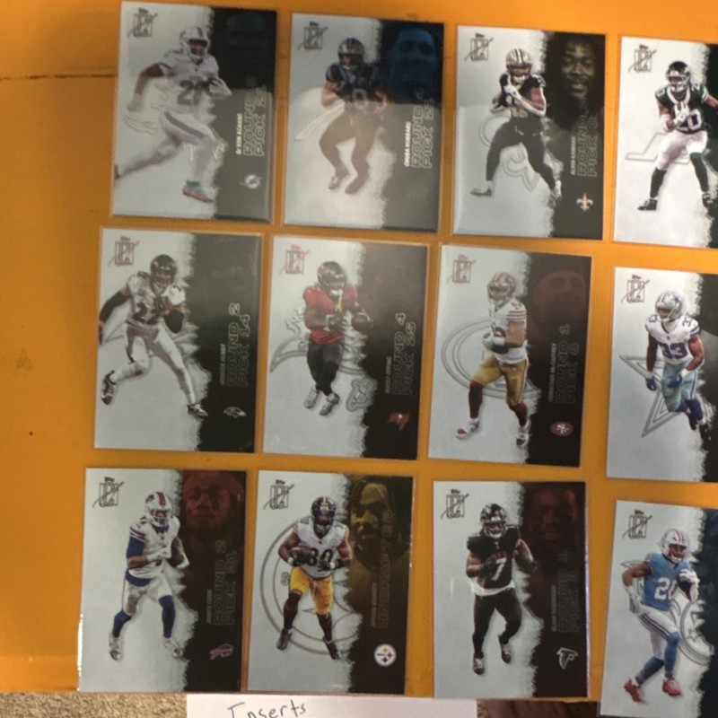 Topps Signature Class Running Back 16 Card Lot