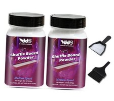 Shuffleboard Sand - Shuffleboard Wax with Mini Dustpan and 2 Cans Medium Sand