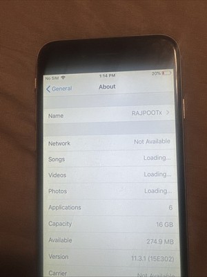 iphone 6 with rare ios version11.3.1