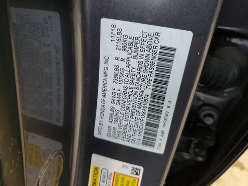 Audio Equipment Radio Amplifier Center Console Fits 18-22 ACCORD 2549191 - Picture 12 of 12