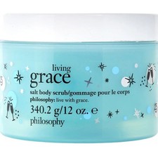 Philosophy Living Grace Salt Body Scrub new, sealed 12 oz