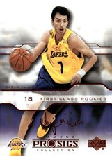 2004-05 Upper Deck Pro Sigs Diamond Collection Sasha Vujacic #117 (RC)
