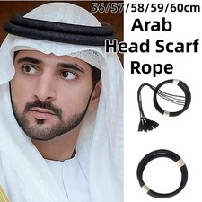 Unique Arabian Headband Keffiyeh Arab Headscarf Rope Muslim Head Wrap Headband