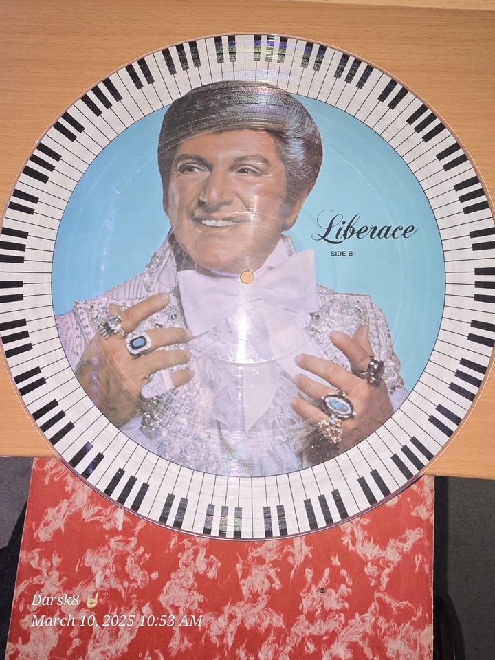 Rare, LIBERACE, 1979 Picture Disk, 12"  - Image 4 of 4
