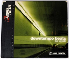 Sonic Foundry Downtempo Beats Loops For Acid Sample/Sound Library/Sampling CD