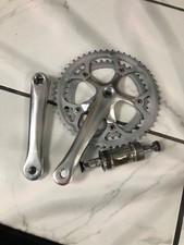 Double  Road Bike Chainset Crankset - 170mm  52 / 42 tooth & Bottom Bracket