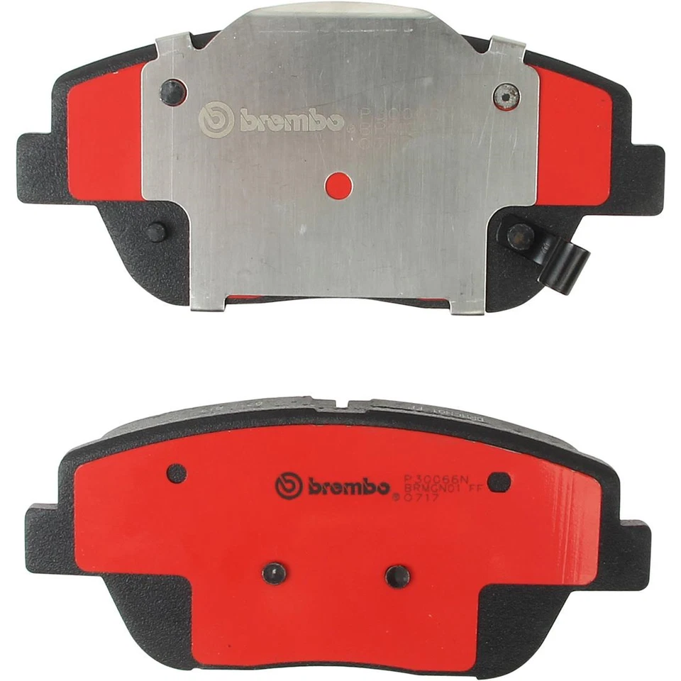 Juego de rotores de freno delanteros Brembo y pastillas de freno de cerámica para Kia Optima 2011 2012-2016 Foto 4 de 4