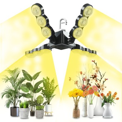 30W/60W Grow Light LED Pflanzenlampe Vollspektrum E27 Faltbare Zimmerpflanzen