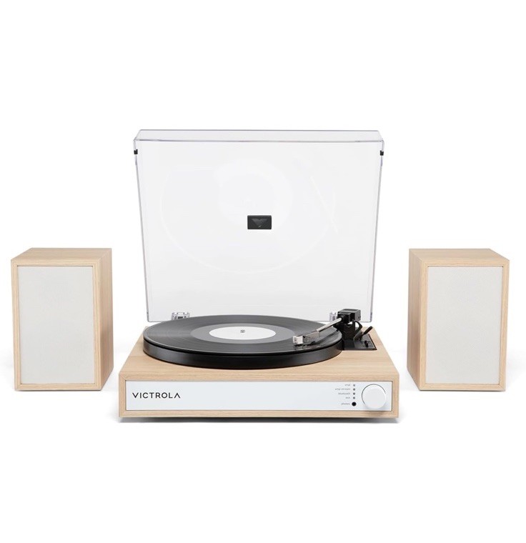 Victrola Harmony Bluetooth Turntable with 3-Speed Vinyl Playback