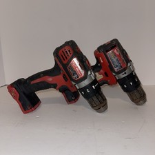 2 Milwaukee M18 Fuel 1/2" 18V Cordless Hammer Drill Tool Only charger TESTED  