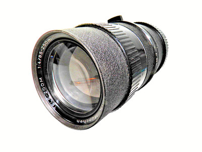 LENS MADE IN GERMANY ENNA MÜNCHEN 4/85-250 mm SCREW MOUNT M42 FIRST CLASS
