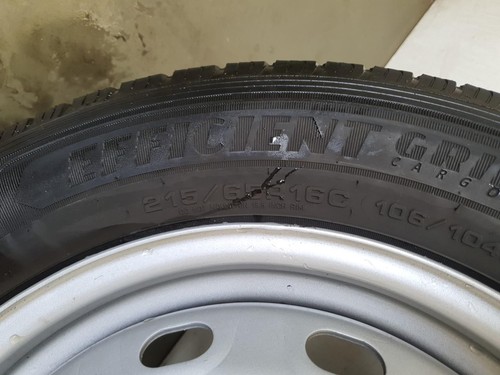 RENAULT TRAFIC WHEEL STANDARD/STEEL FACTORY, SILVER, 16X6.0IN, X82, 01/15- - Picture 2 of 12