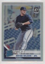2019 Panini Donruss Optic Rated Rookies Holo Prizm Bryse Wilson #61 3a3
