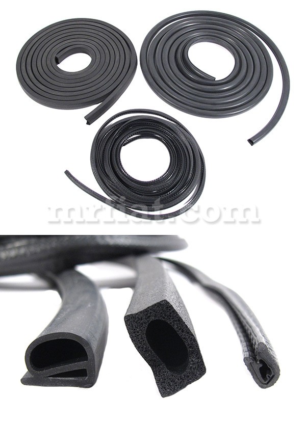 Maserati Mistral 1963-1969 Door gaskets Set P/N 15318190
