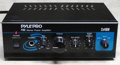 Pyle PTA2 2 Channel Stereo Power Amplifier