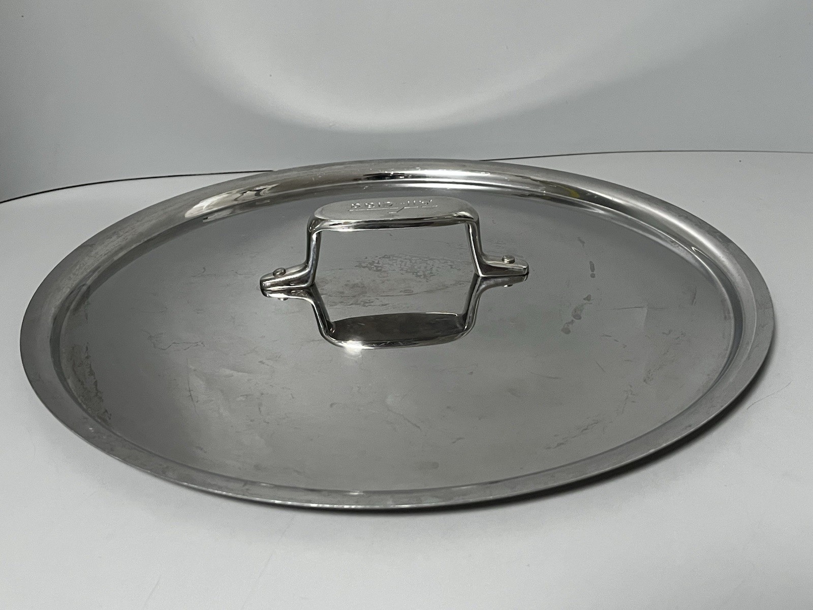 All-clad Stainless 13” Inch Outside Diameter,  12” Inside Pot Pan Lid Only