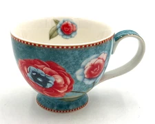 Potter’s Studio Footed Floral Mug
