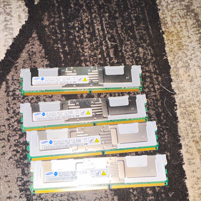 Samsung Lot of 4  8GB PC2-5300F DDR2-667 ECC FB-DIMM M395T1K